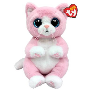 TY Beanie Bellies Lillibelle vaaleanpunainen kissa
