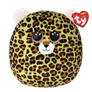 TY Squishy Beanies Livvie leopardi 25cm