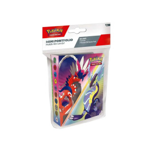 Pokemon Mini Portfolio with booster Scarlet & Violet