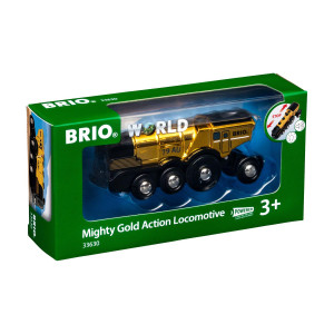 Brio Mighty Gold Action Locomotive