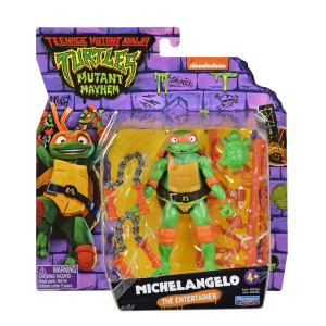 Turtles Mutant Mayhem figuuri  Michaelangelo