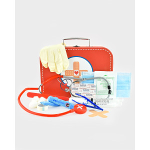 Lääkärin laukku sisällöllä