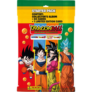 Dragon Ball Starter Pack Keräilykuvia ja albumeita