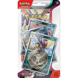 Pokemon Obsidian Flames Premium Checklane Pawniard