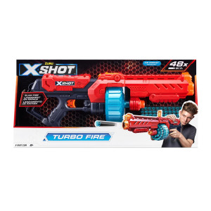 X-Shot Turbo Fire med 48 pile