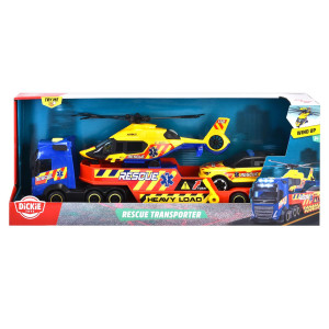 Rescue Transporter Kuorma-auto, helikopteri ja auto