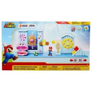 Super Mario Deluxe Underwater Playset