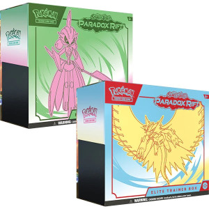 Pokemon Paradox Rift Elite Trainer Box Iron Valiant (Vihreä)