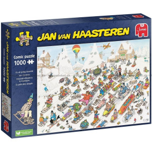 Jan Van Haasteren It's All Going Downhill 1000 pcs
