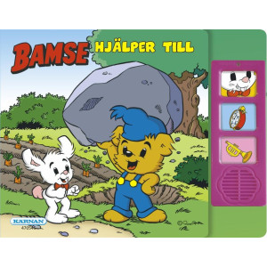 Bamse hjälper till Bok med ljud