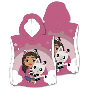 Gabbys Dollhouse Pyyhe Poncho 60x60cm