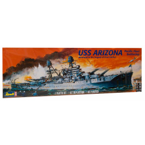 Revell USS Arizona Battleship 1:426 Mallinrakennussarja