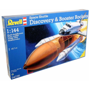 Revell Space Shuttle Discovery & Booster Rockets 1:144 Mallinrakennussarja