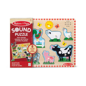 Sound Puzzle Farm animals 8 pieces