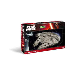 Revell Star Wars Millennium Falcon 1:241 Mallinrakennussarja