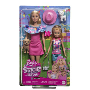 Barbie and Stacie Dolls with accessories
