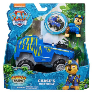 Paw Patrol Jungle Pups ajoneuvo Chase