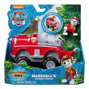 Paw Patrol Jungle Pups Ajoneuvo Marshall