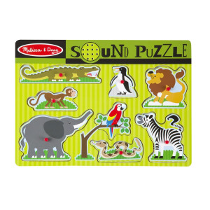 Sound Puzzle ZOO animals 8 pieces