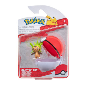 Pokemon Clip n Go Chespin + Poke Ball