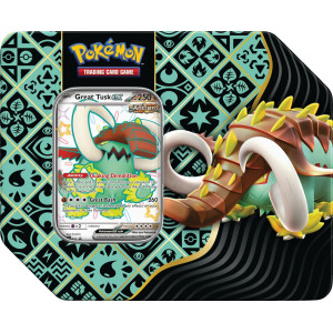 Pokemon Special Tin Paldean Fates Great Tusk