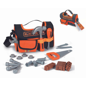 Black+Decker Työkalulaukku sisällöllä leikkisarja