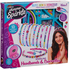 Shimmer n Sparkle Tiara ja hiusklipsit askartelu