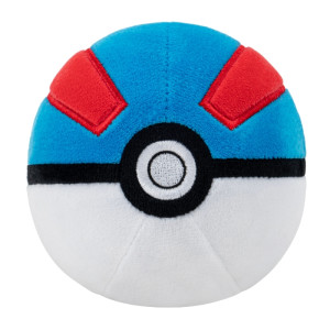 Pokemon Pehmo Pokeball 10cm Great Ball