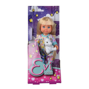 Evi Love Nukke sisään pyjamassa Turkoosi