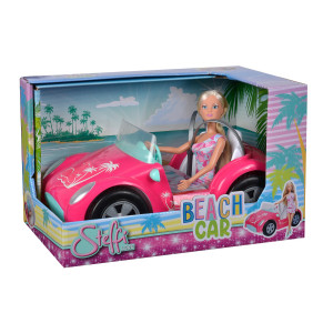 Steffi Love Beach Car Auto nuken kanssa