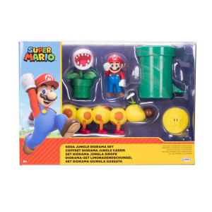 Super Mario Soda Jungle Diorama Lelusarja