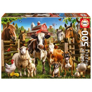 Educa Farmyard Buddies Palapeli 500 kpl