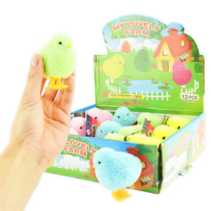 Squeeze Chicken 7.5cm Purple