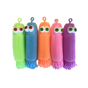 Vilkkuva mustekala 24 cm Keltainen