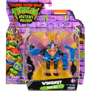 Turtles Mutant Mayhem Figuriini Wingnut