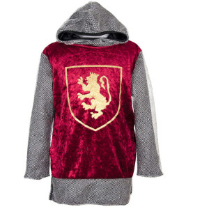 Riddartröja Vinröd Strl. S