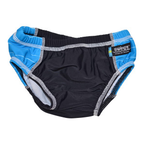 Badblöja Svart Nappy