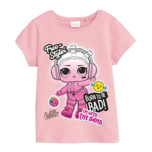 L.O.L. T-shirt Rosa 5-6år