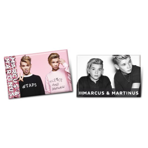 Marcus och Martinus 2-pack magnets