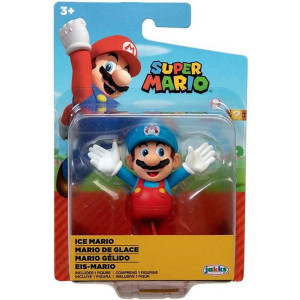 Super Mario Figure Ice Mario 5cm 40550