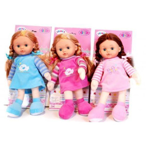 Räsynukke Angel 41cm Vaaleanpunainen blondi