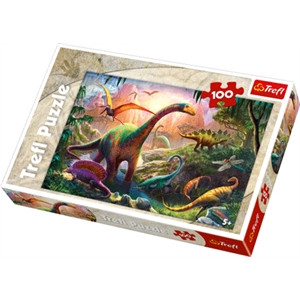 Trefl Dinosaruier 100 bitar pussel 16277