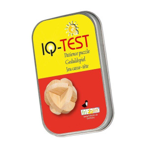 IQ-testi Bambu 3D-palapeli metallilaatikossa Kolme levyä