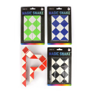 Magic Snake Stor 55cm Svart