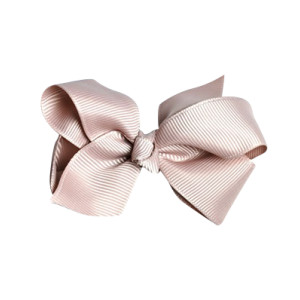 Hårspänne clip Rosett Gammelrosa