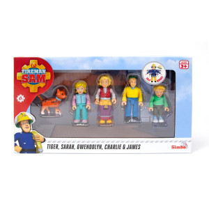 Brandman Sam Familjen Jones Figuuripaketti
