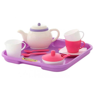 muovinen teeastiasto 13 osaa