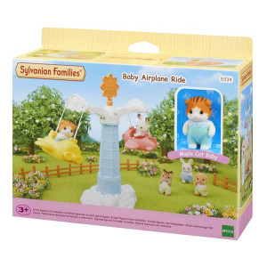 Sylvanian Families Baby Airplane Carousel 5334