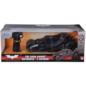 Batman The Dark Knight Batmobile figuurilla Metal 1:24