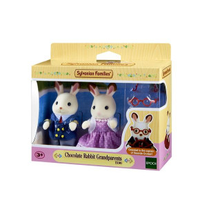 Sylvanian Families Chocolate Rabbit Grandparents 5190